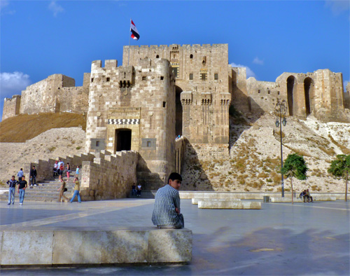 Citadel in Aleppo, Syria