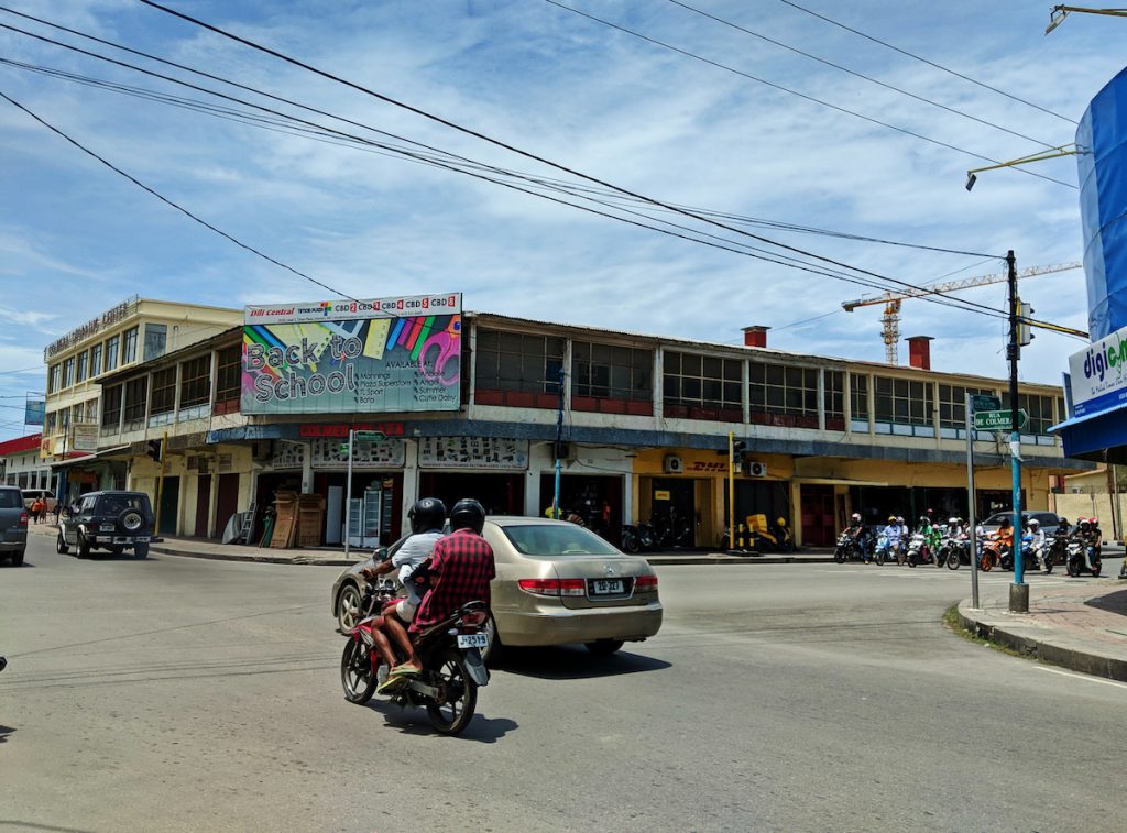 Travel Guide to Dili - city center intersection